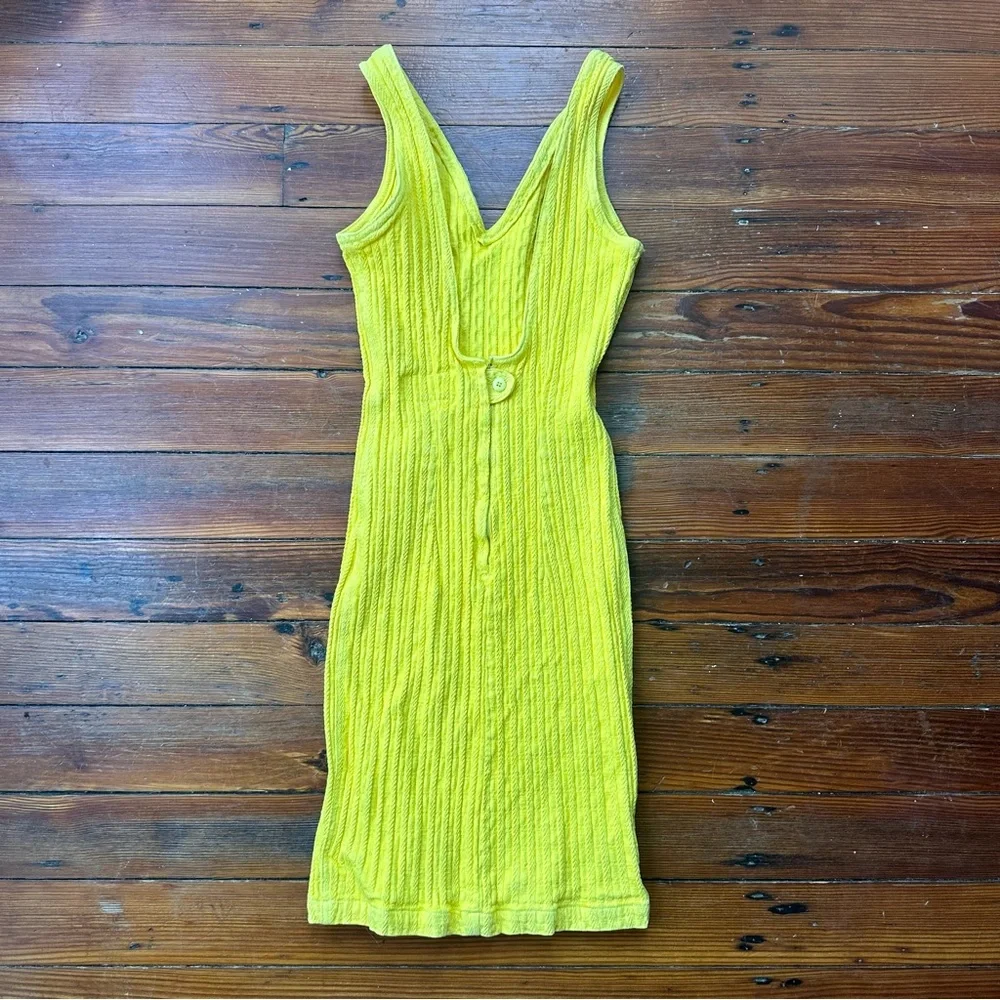 Vintage 90s Studebaker sleeveless bodycon dress 9/10